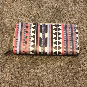 Aztec Print Wallet